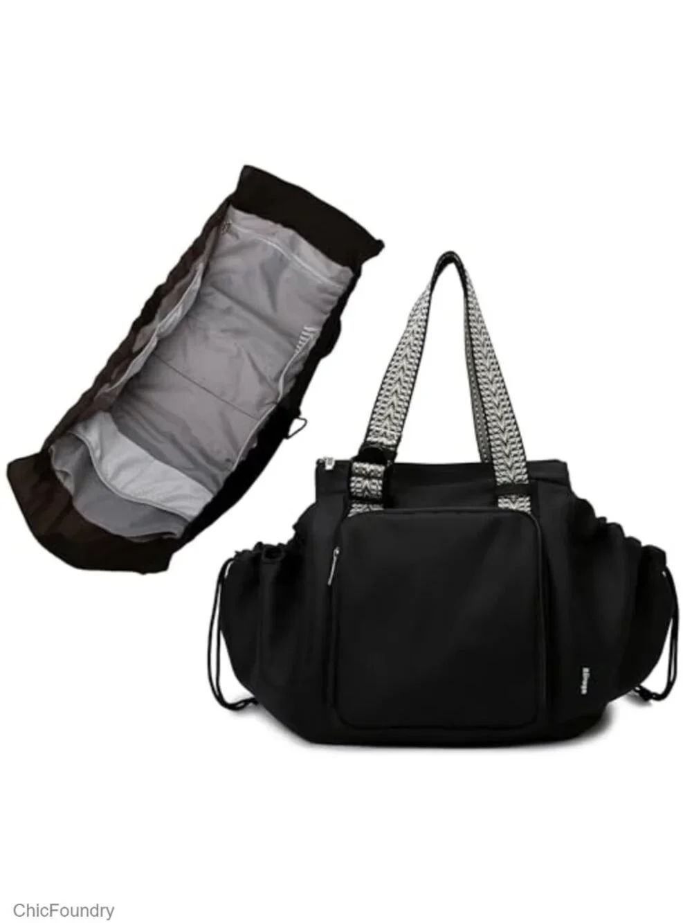 Large Diaper Bag with 16 Pockets, Convertible Work Tote and Backpack, Durable